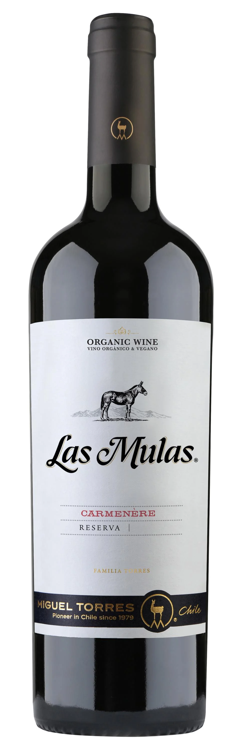 Vino tinto Las Mulas Miguel Torres Chile 75 cl