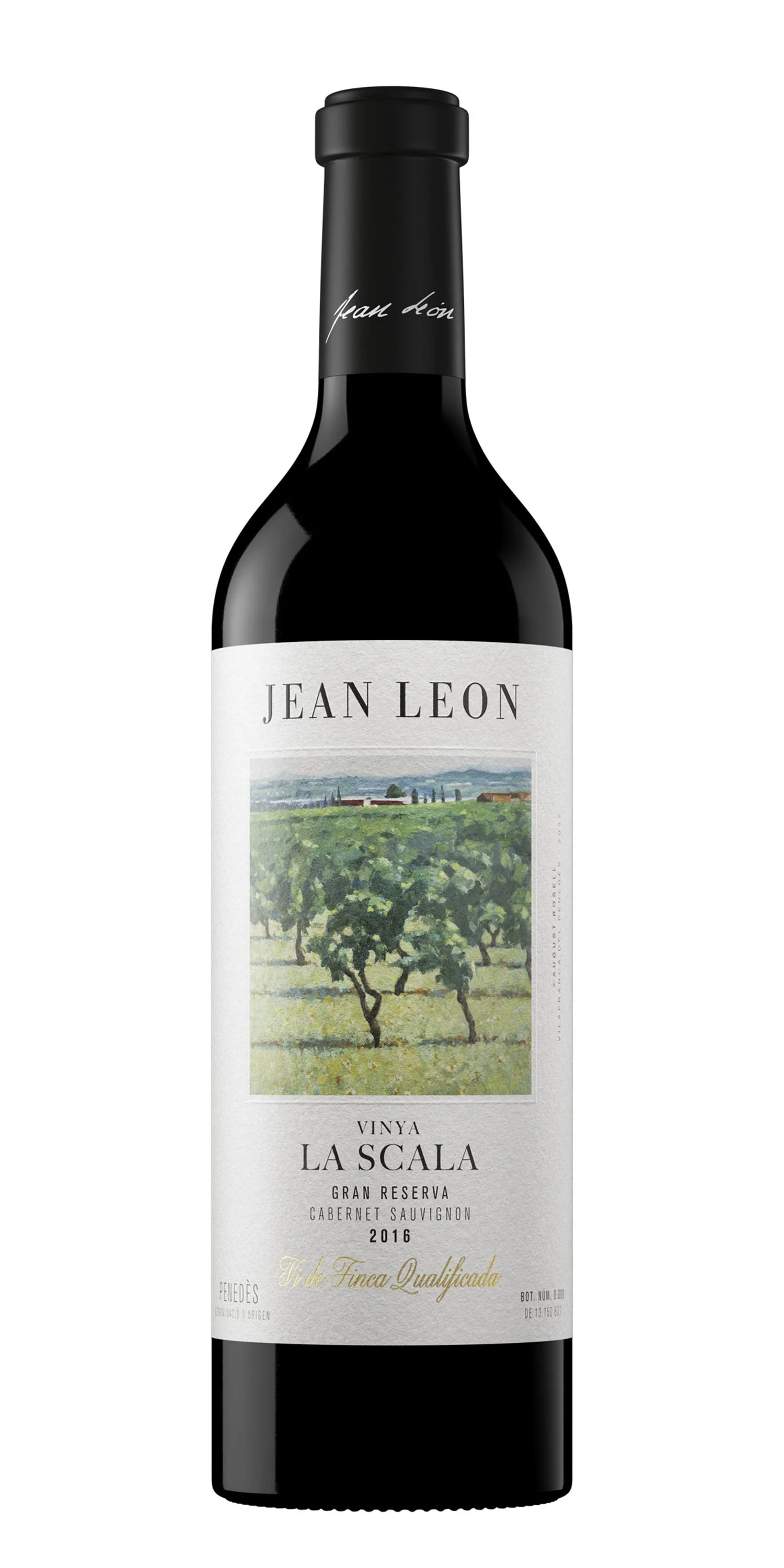 Vino tinto Vinya la scala gran reserva Jean Leon 75 cl