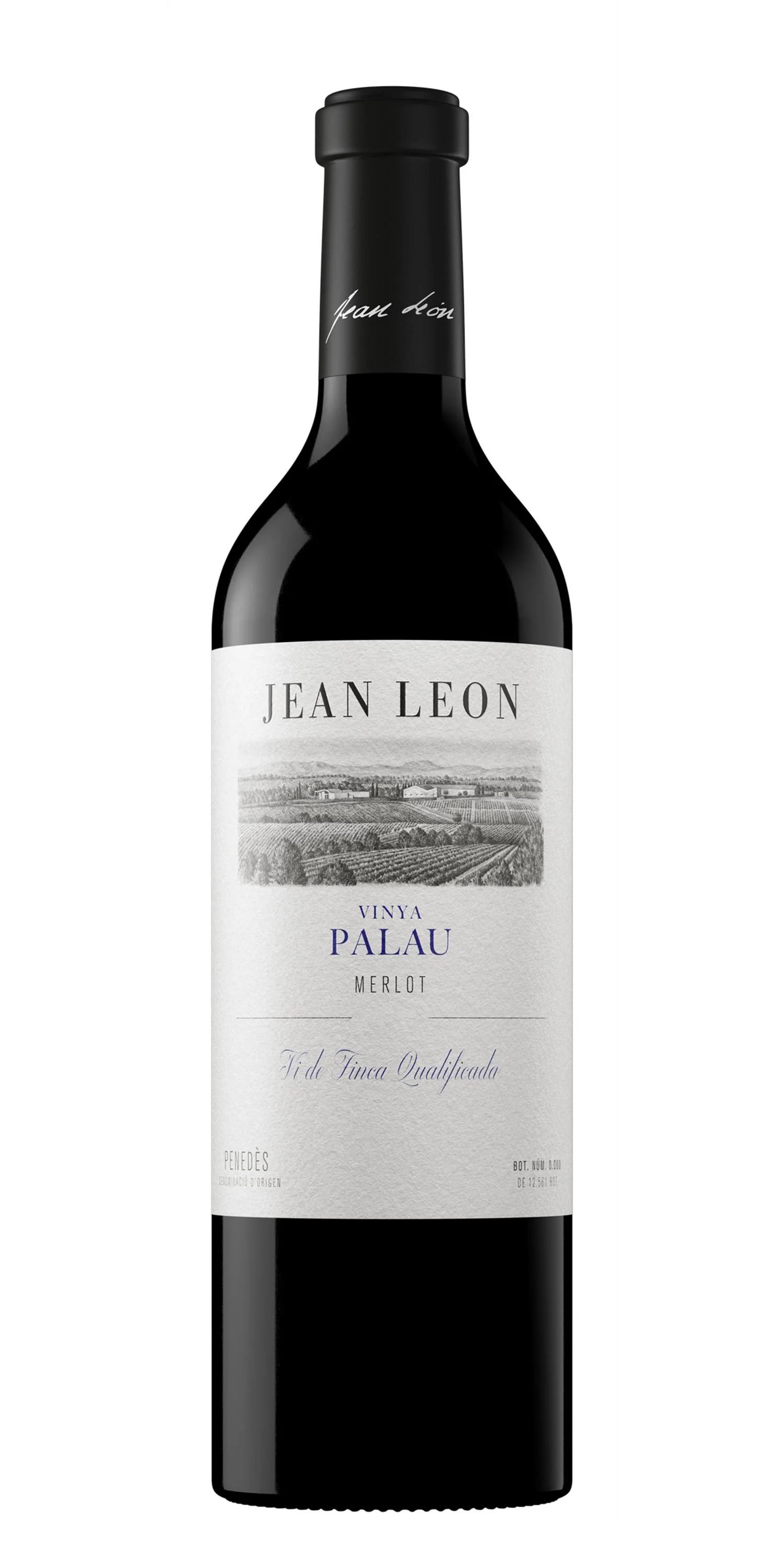 Vino tinto Vinya palau merlot Jean Leon 75 cl