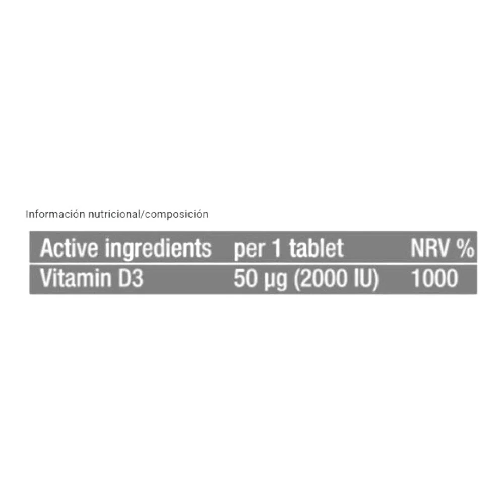Vitamin D3 60 Tab - Image 2