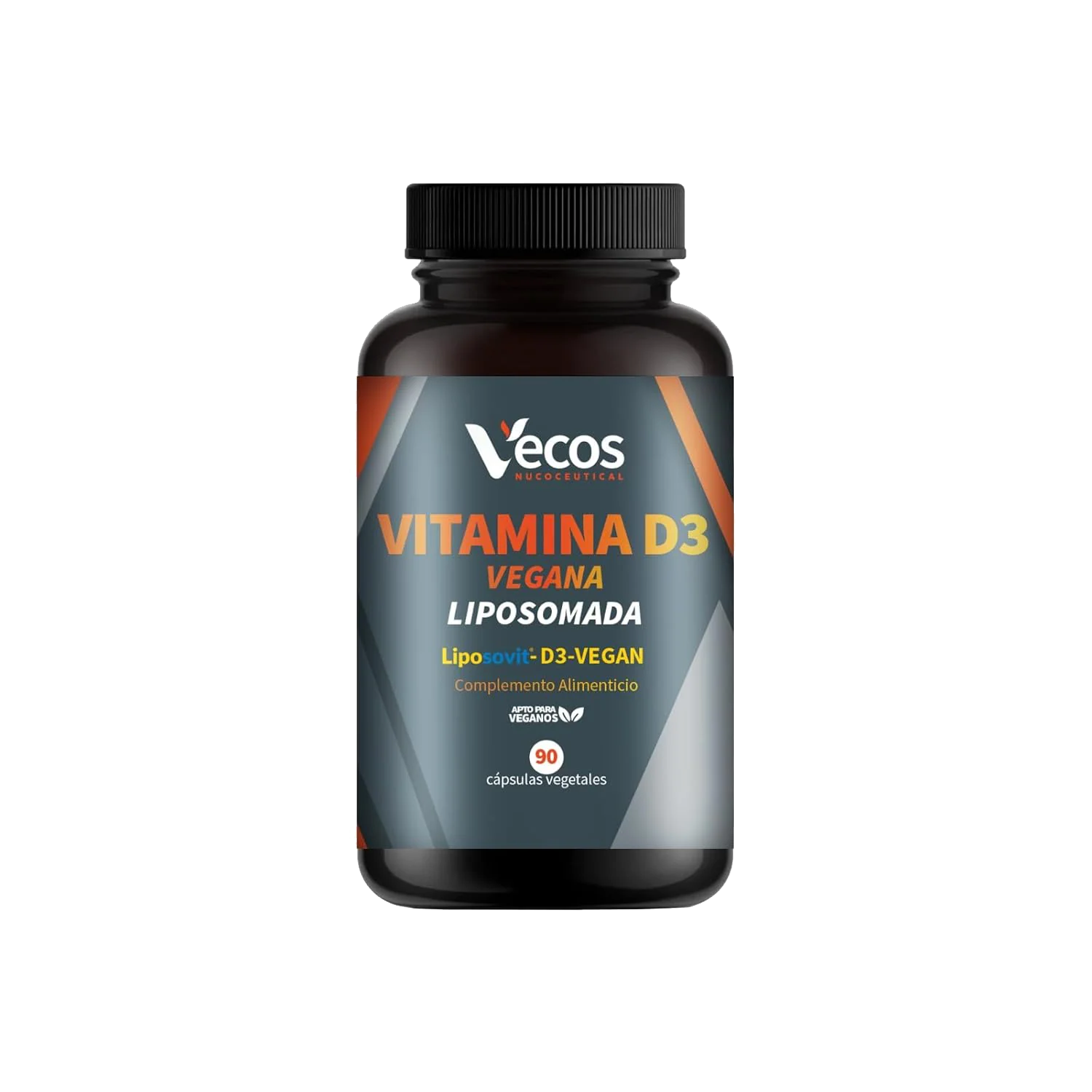 Vitamina D3 Vegana Liposovit® Vecos 90 Cápsulas | Salud Ósea E Inmune | 2000 Ui Por Cápsula
