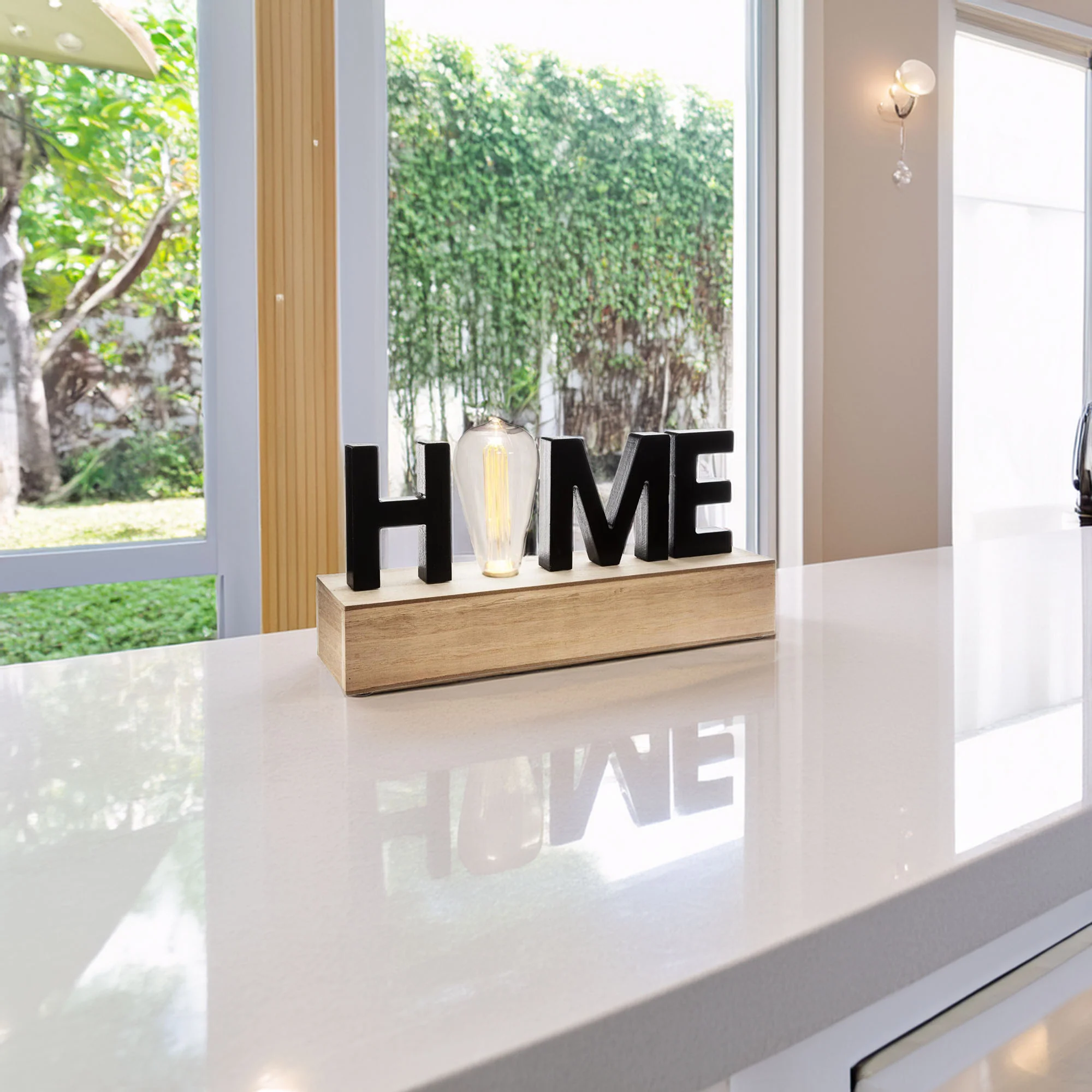Well Home - Decoración De Palabras Led Iluminación 34x8x16cm - Image 4