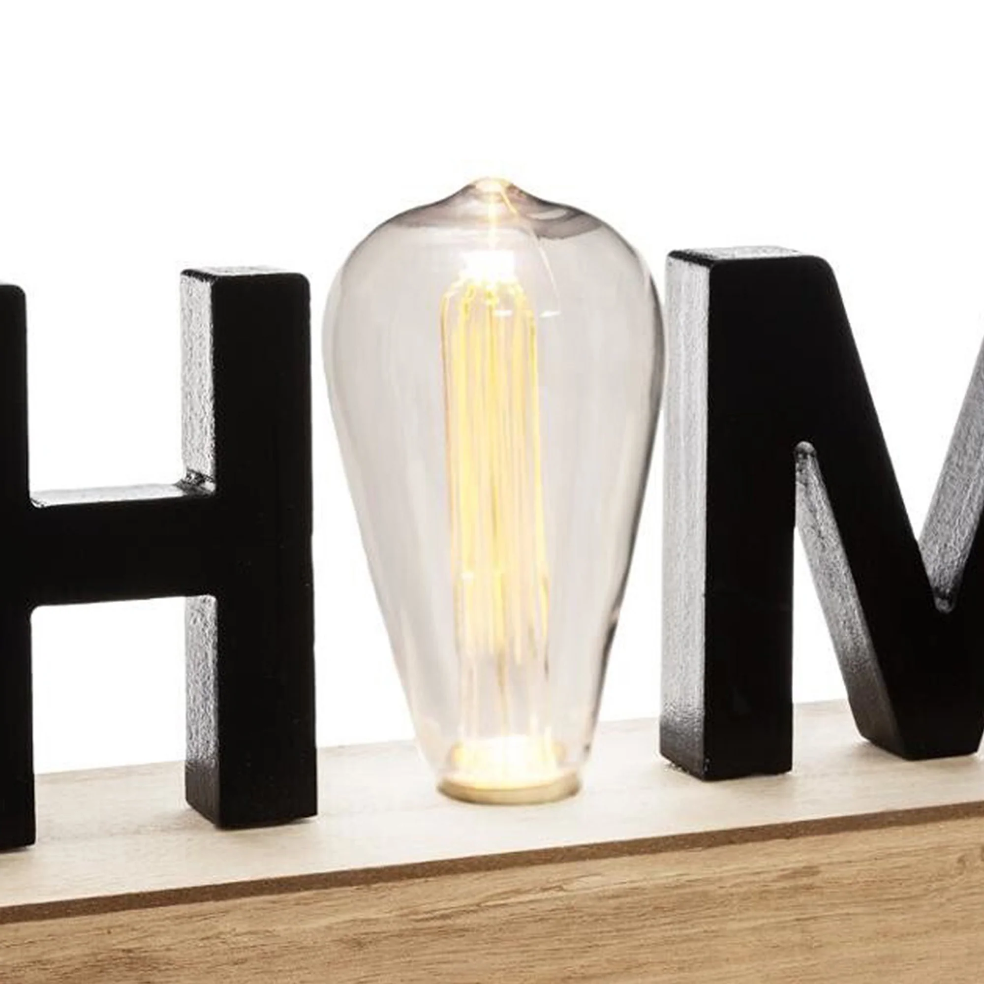 Well Home - Decoración De Palabras Led Iluminación 34x8x16cm - Image 5