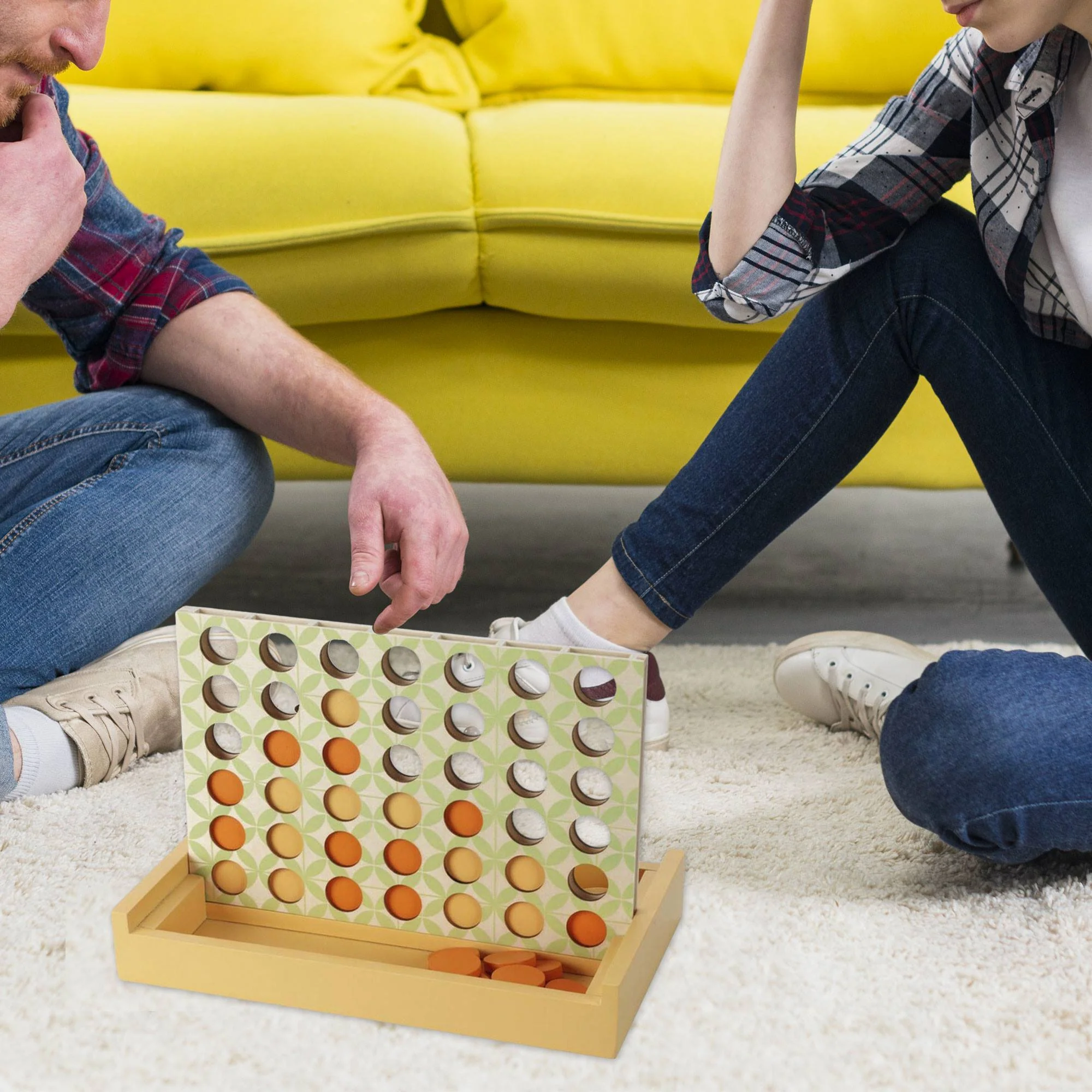 Well Home - Juego De 4 En Raya En Madera - Image 4