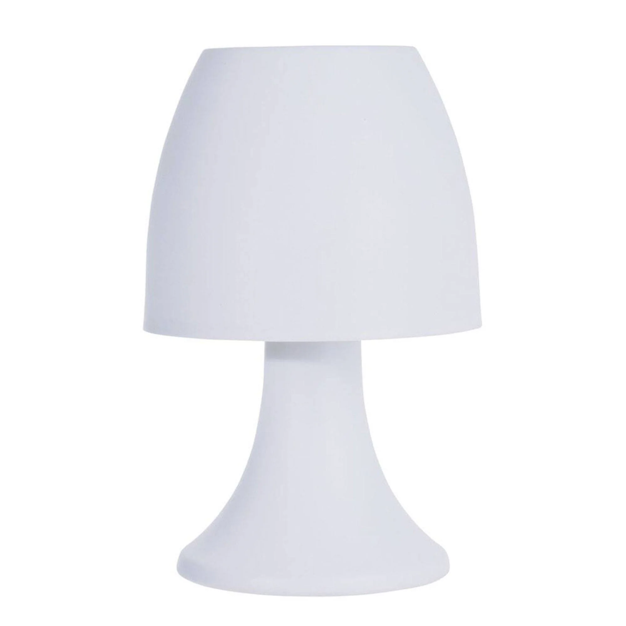 Well Home Lampara De Mesa Color Blanco Ø12x19,2cm