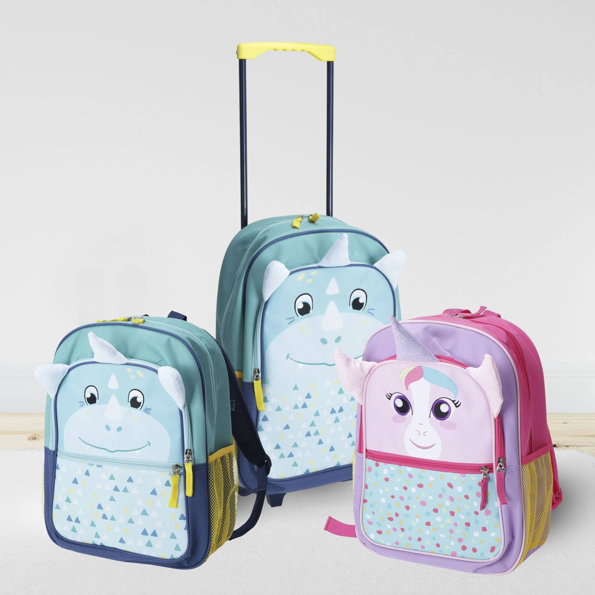 Well Home Mochila Infantil Diseño Unicornio Rosa 27x12x36cm - Image 4