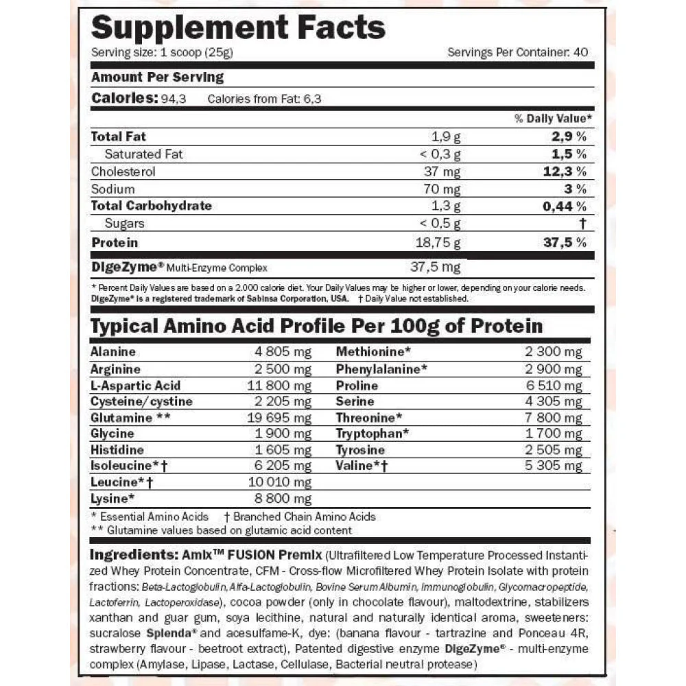 Whey Pure Fusion 2.3 Kg Plátano - Image 2
