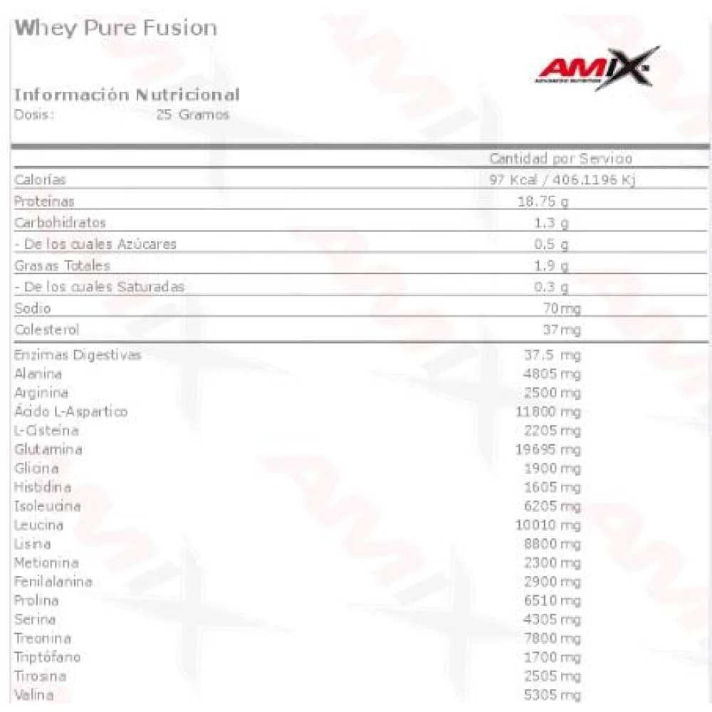 Whey Pure Fusion 4 Kg Chocolate Blanco - Image 2