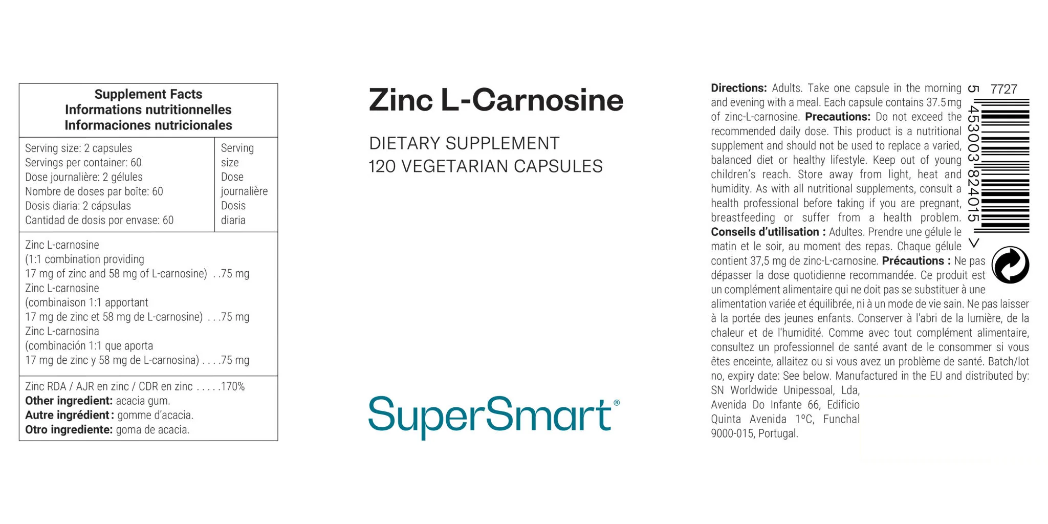 Zinc L-carnosine - Image 2